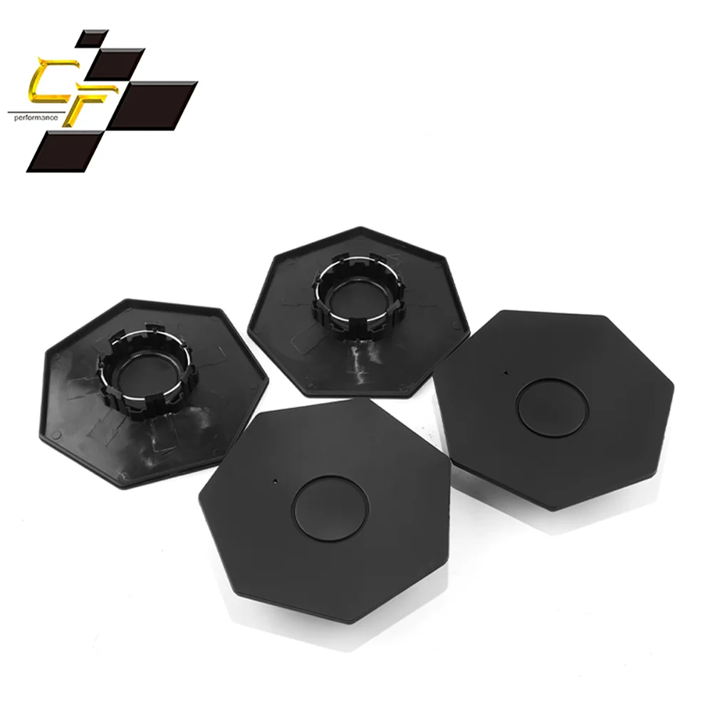 

CFPerformance 1pc/4pcs 195mm/7.68in OD 77mm/3.03in ID Hub Caps Fit Factory 20" Cybertruck (Aero Cover - Type) All Terrain Wheels