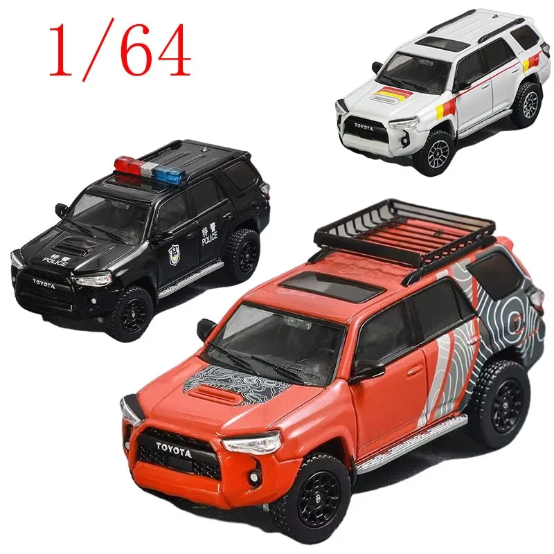

GCD Diecast 1/64 Scale Toyota 4Runner Alloy Car Model Toys for Boys Gift Toys for Kids 2 To 4 Years Old Kids Toys Boys