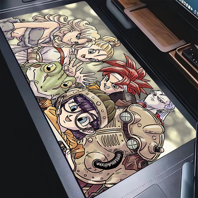 Muismat Laptop Pixel Art Forest HD Print Muismat Computer Anime C-chrono Trigger Toetsenbord Pad PC Gaming Gamer Bureau Muismat