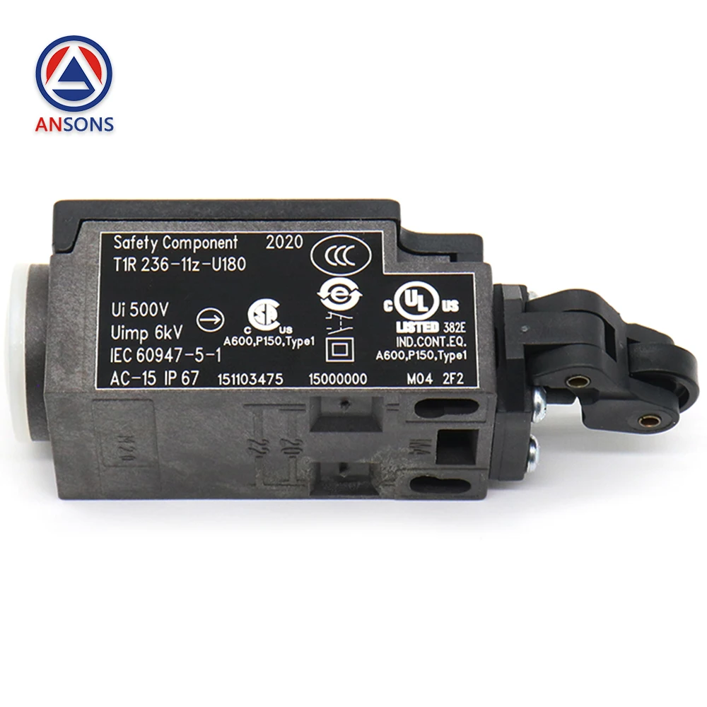 TR231 ZR236 T1R236-11Z-U180 Elevator Limit Switch Travel Switch Buffer Tensioning Wheel Ansons Elevator Spare Parts