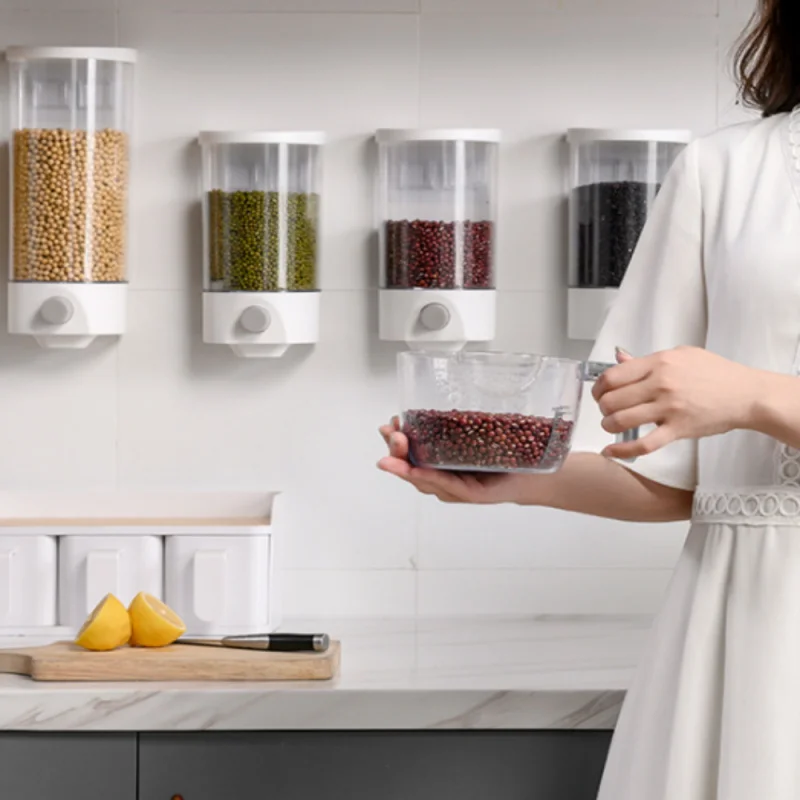 

Grain Storage Cans Fruit Storage Boxes Rice Beans Snacks Storage Sealed Cans Food Kitchen Accessories