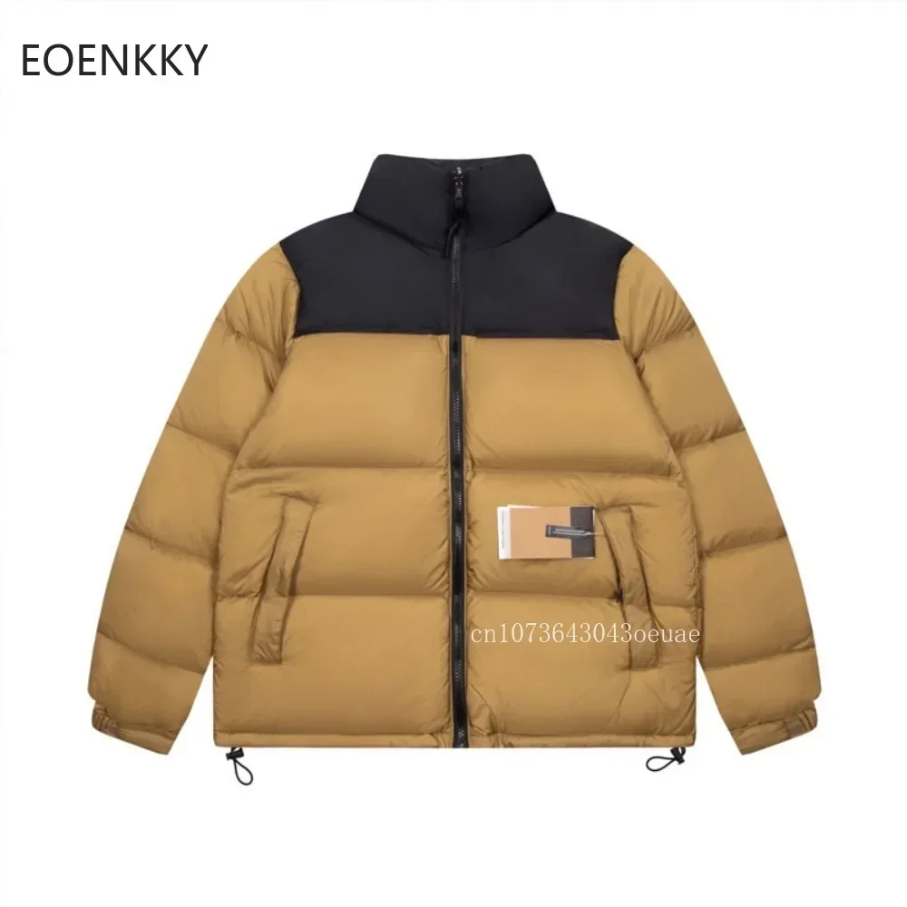 EOENKKY Face1996 Winter Embroidery 700 Men\'s Duck Down Jacket Warm Coat Women\'s Fashion Outdoor Top Couple Casual Brand Down