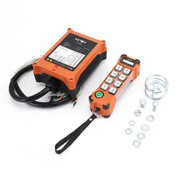 HENJEL H108 Crane Hoist Wireless 8 Keys Buttons Single Step DC 24V 48V 110V 220V AC Waterproof Industrial Remote Control Switch