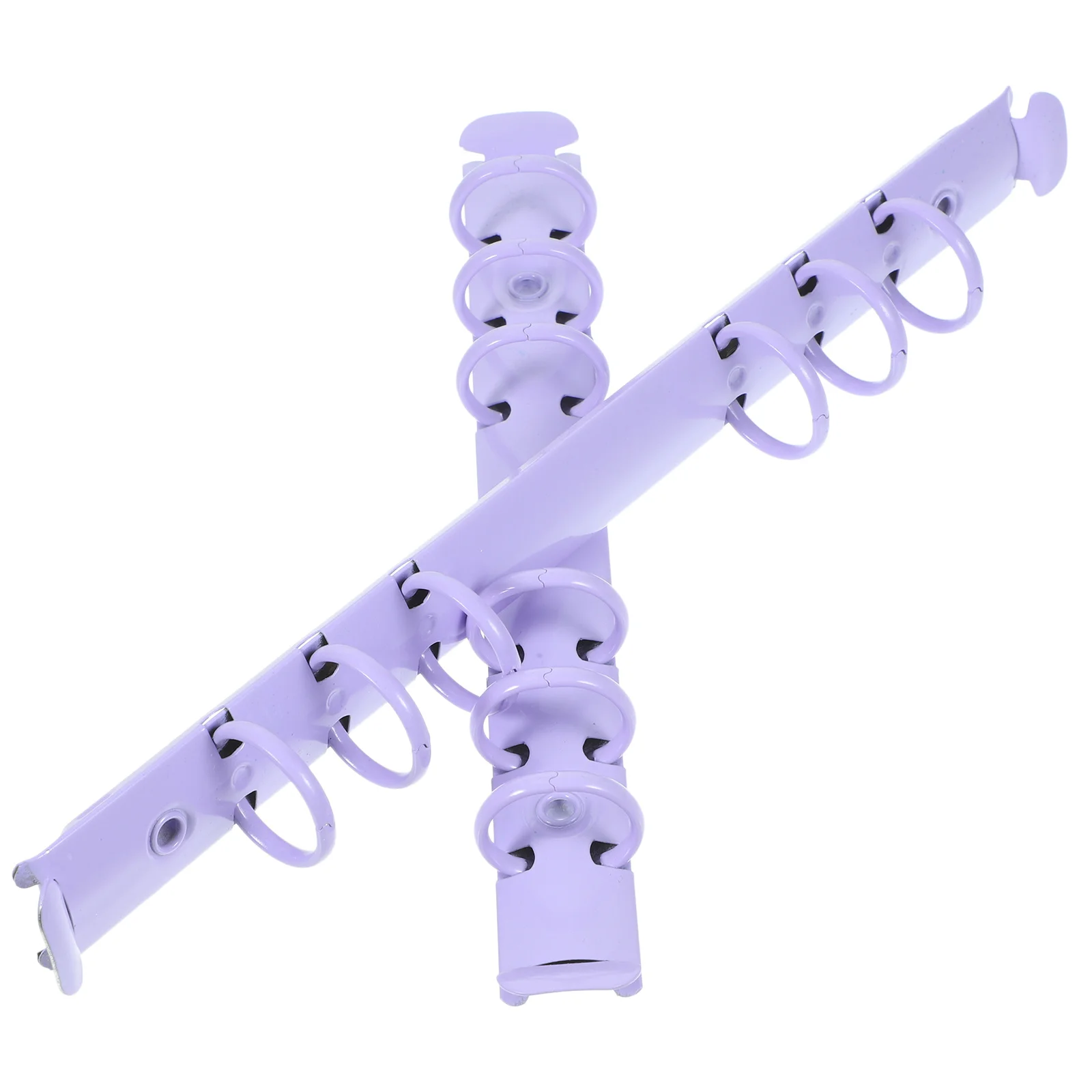 2 pezzi raccoglitori a fogli mobili in metallo inserti per colonna vertebrale clip per notebook pianificatore raccoglitore organizzatore forniture fai da te raccoglitore organizzatore