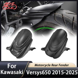 Versys650 accesorios motocicleta ABS neumático trasero guardabarros protector contra salpicaduras para Kawasaki Versys 650 KLE650 2007-2024 2023