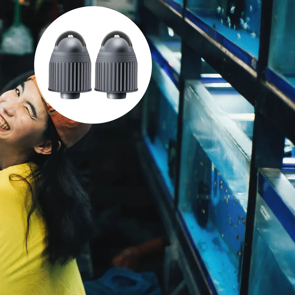 

2pcs Duckbill Wave Maker For Aquarium Automatic Plastic Power Head Multi-Angle Adjustable Strong Suction Dense Filter Cover