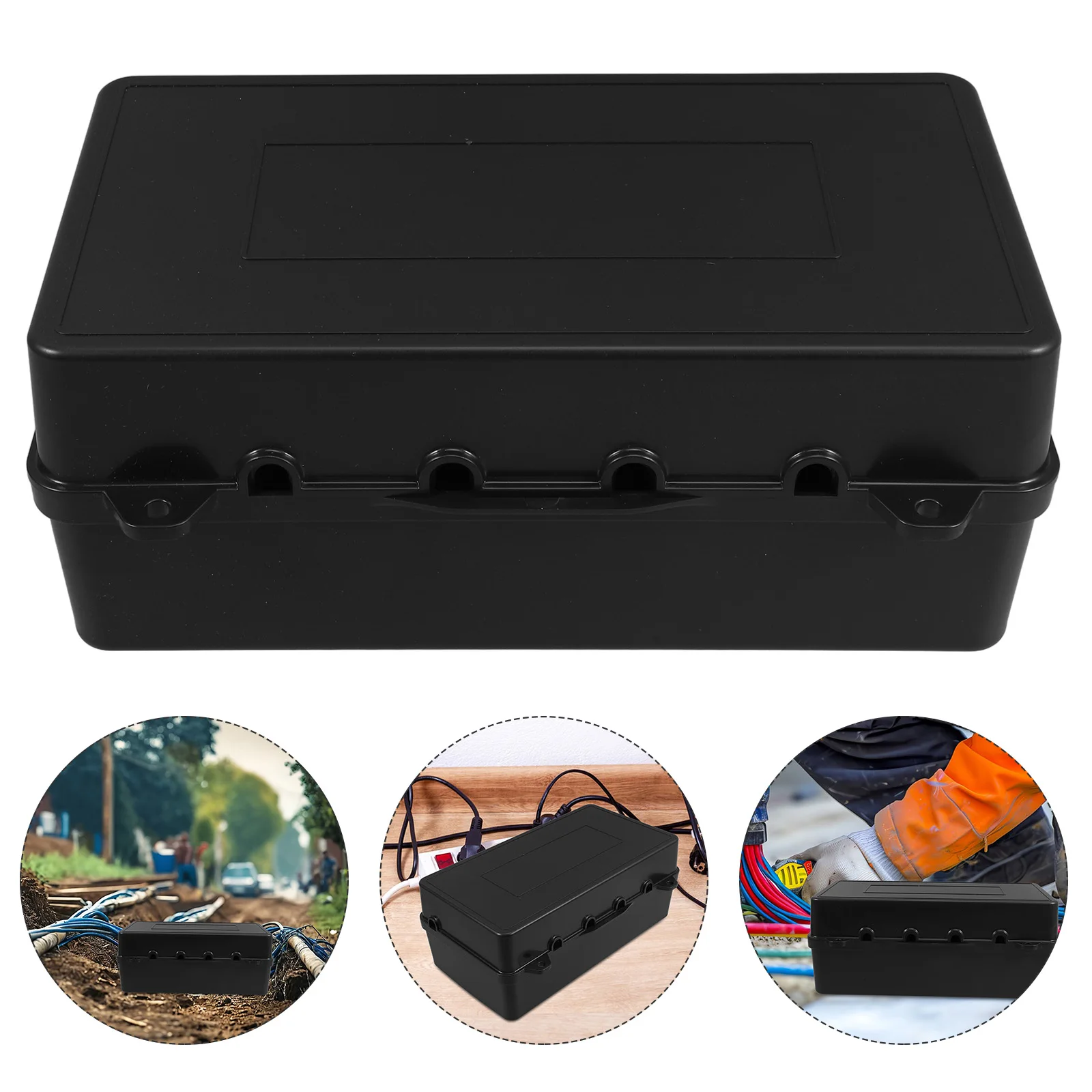 

Waterproof Electrical For Socket Outdoor Power Strip Cover Dirt Proof Electric Junction Box Plastic Outlet Box Easy Installation