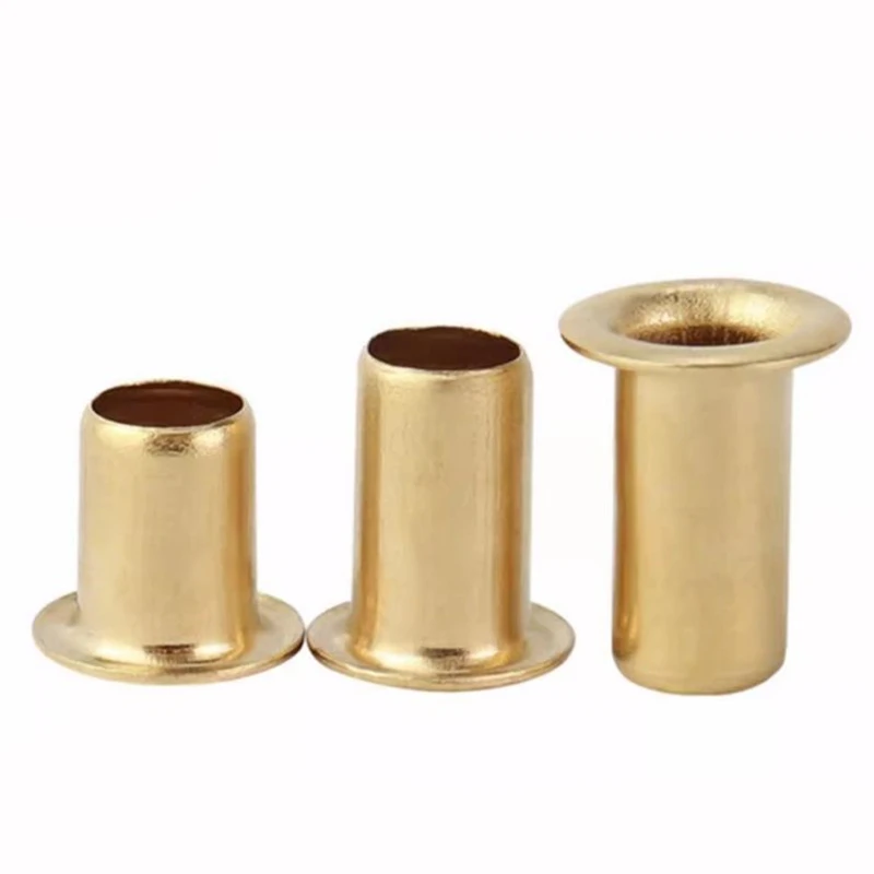 1000-Piece Mix Copper Hollow Rivets Kit – M0.9, M1.3, M1.5, M1.7 Sizes, Double-Sided Through-Hole PCB Rivets For Circuit Boards