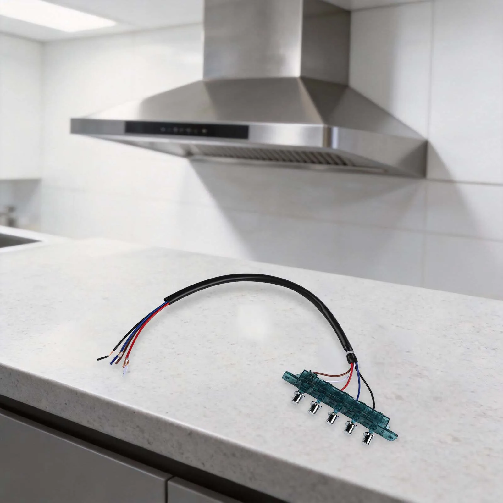 For Kitchen Setup 5-button Controller for Easy Installation Switch Panel for versatile Functionality Convenient Light Control