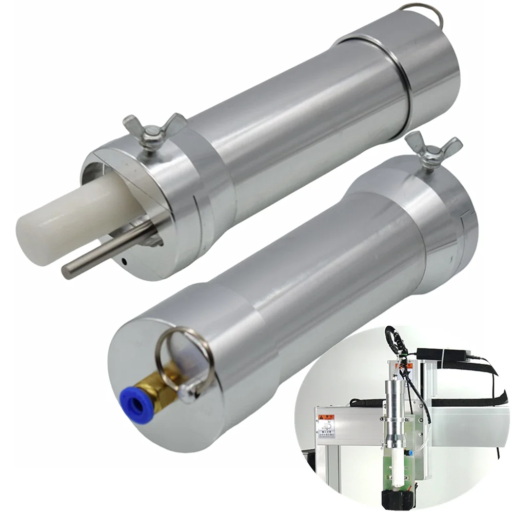 2pcs 10:1 50ml Air Caulking Gun Silicone Caulking Tools Epoxy Resin AB Silicone Caulk Gun 1:10 Air AB Gun Set for 50ml 10:1 Glue