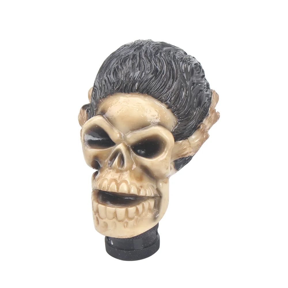 

Car accessories decorative skull shift knob car manual shift lever shift lever knob shift knob