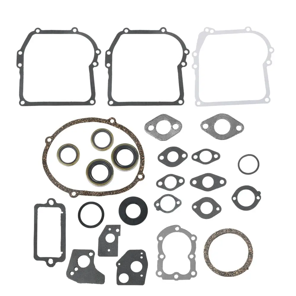 For Complete Engine Gasket Set Replacement for Briggs & Stratton 495602 Replaces 397144 297275 Engine Sealing Gasket Kit