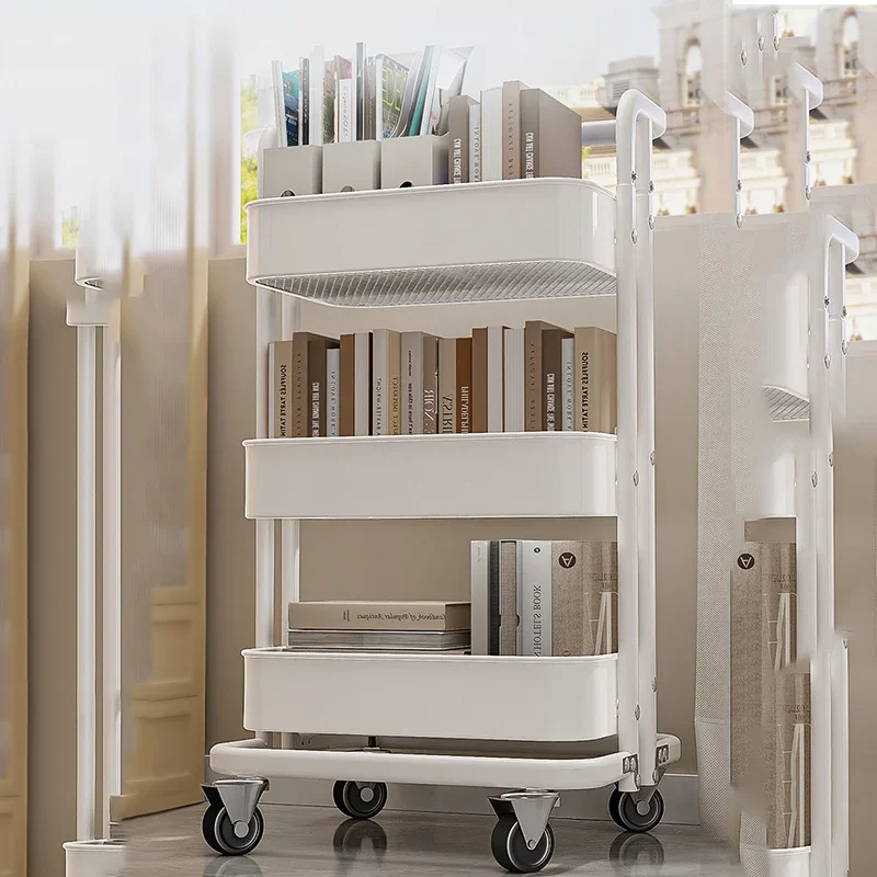 

Laboratory Trolley Food Serving Cart Spa Auxiliary Organizer Trolleys Wheels Aesthetics Furniture Bar Beauty Carro Medico Ruedas