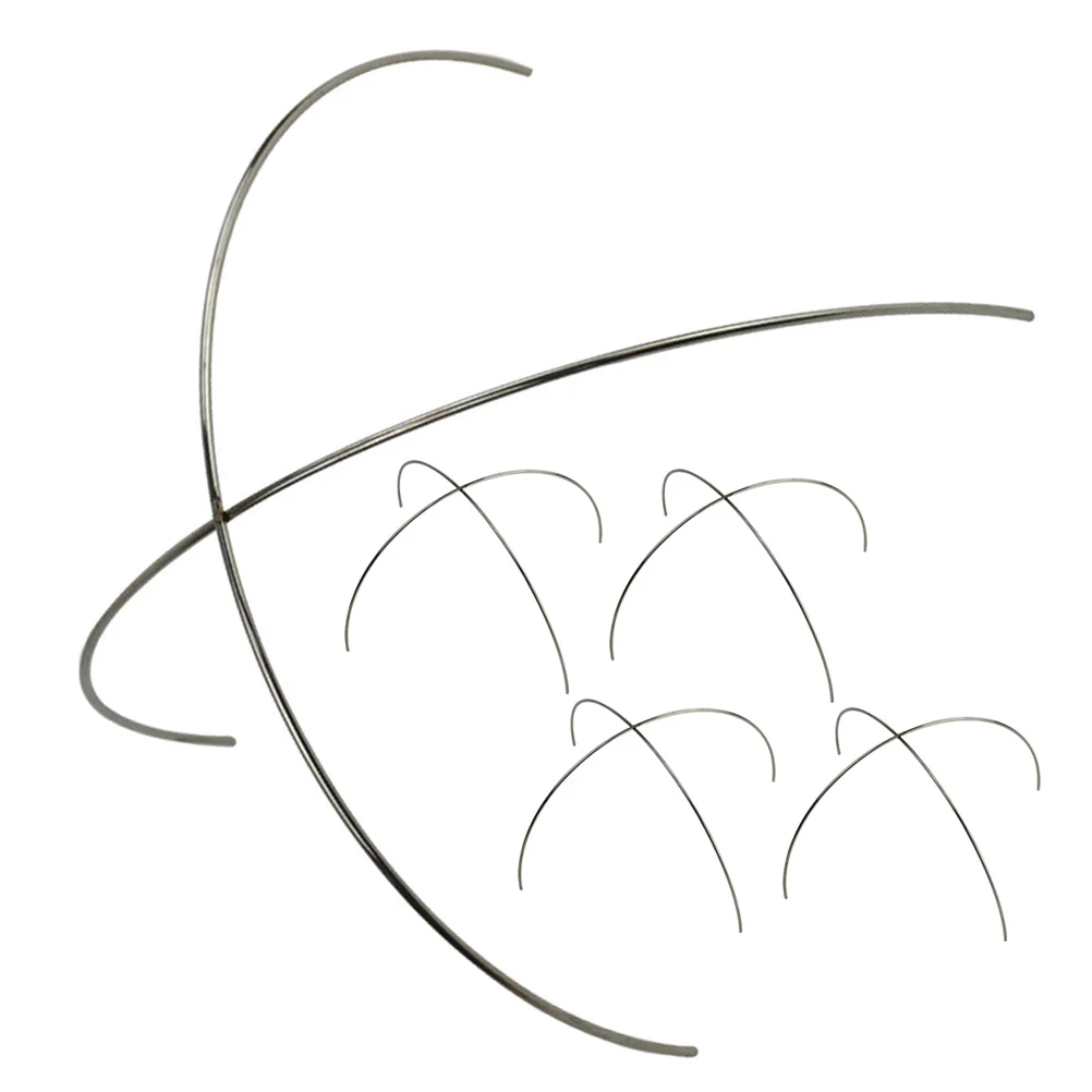 

5pcs Stainless Steel Film Wrap Holder Plastic Wrap Support Stand For Kitchen Hotel Restaurant Cross-Shaped Design Cling