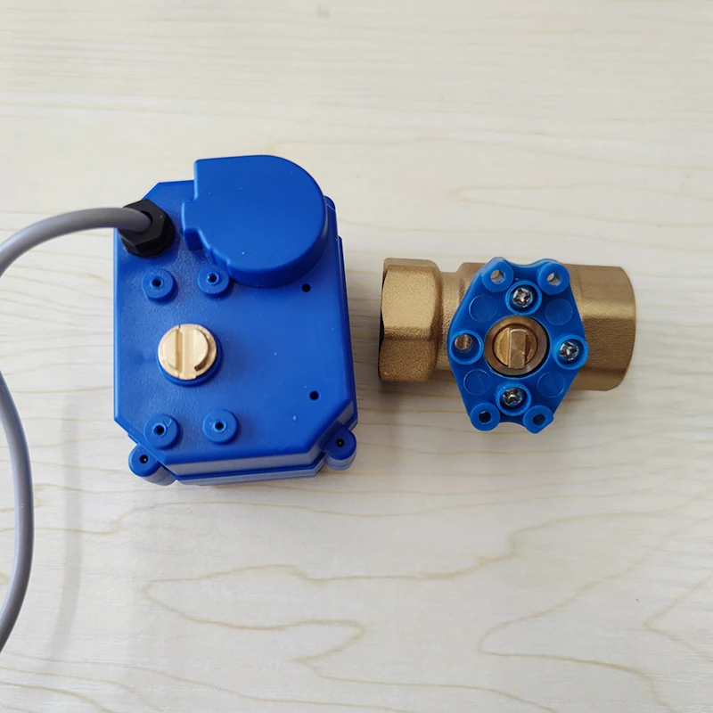 Parte in ottone per gru con valvola DN15(1/2") DN20(3/4") DN25 (1") per sistema di allarme perdite d'acqua WLD-808 WLD-806 WLD-807 WLD-809, WZ800