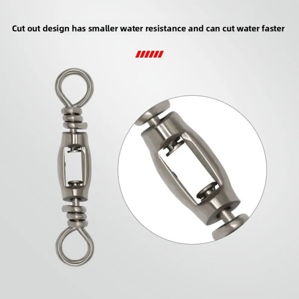 كائن كبير الفولاذ المقاوم للصدأ الصيد الدائري مادة الفولاذ المقاوم للصدأ آلية الدورية ثمانية على شكل حلقة موصل 1 # -10 #