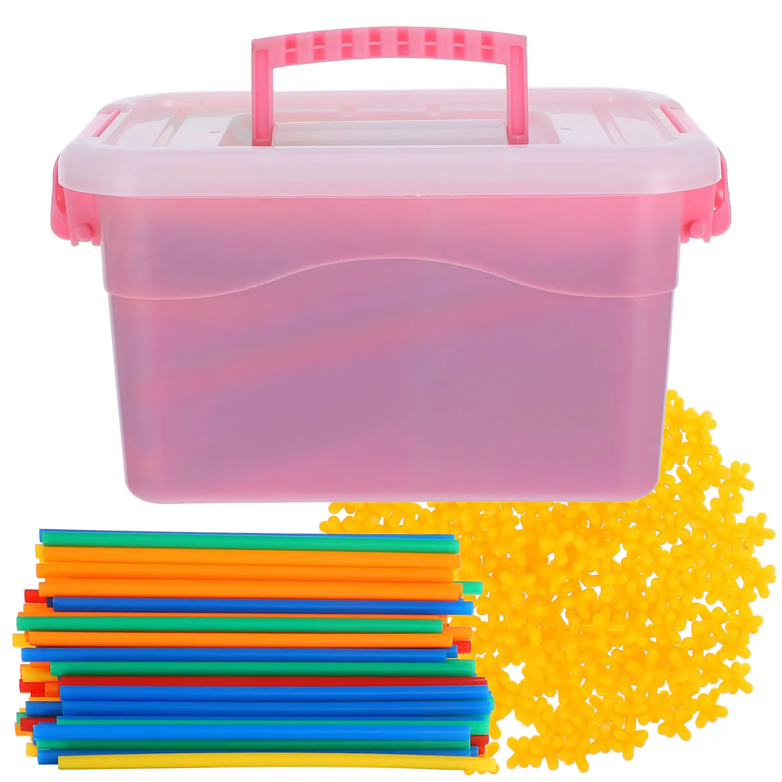 

Набор для конструирования из соломинок: развивающий конструктор для детей, развивающий пространственное мышление, креативность и когнитивные способности.