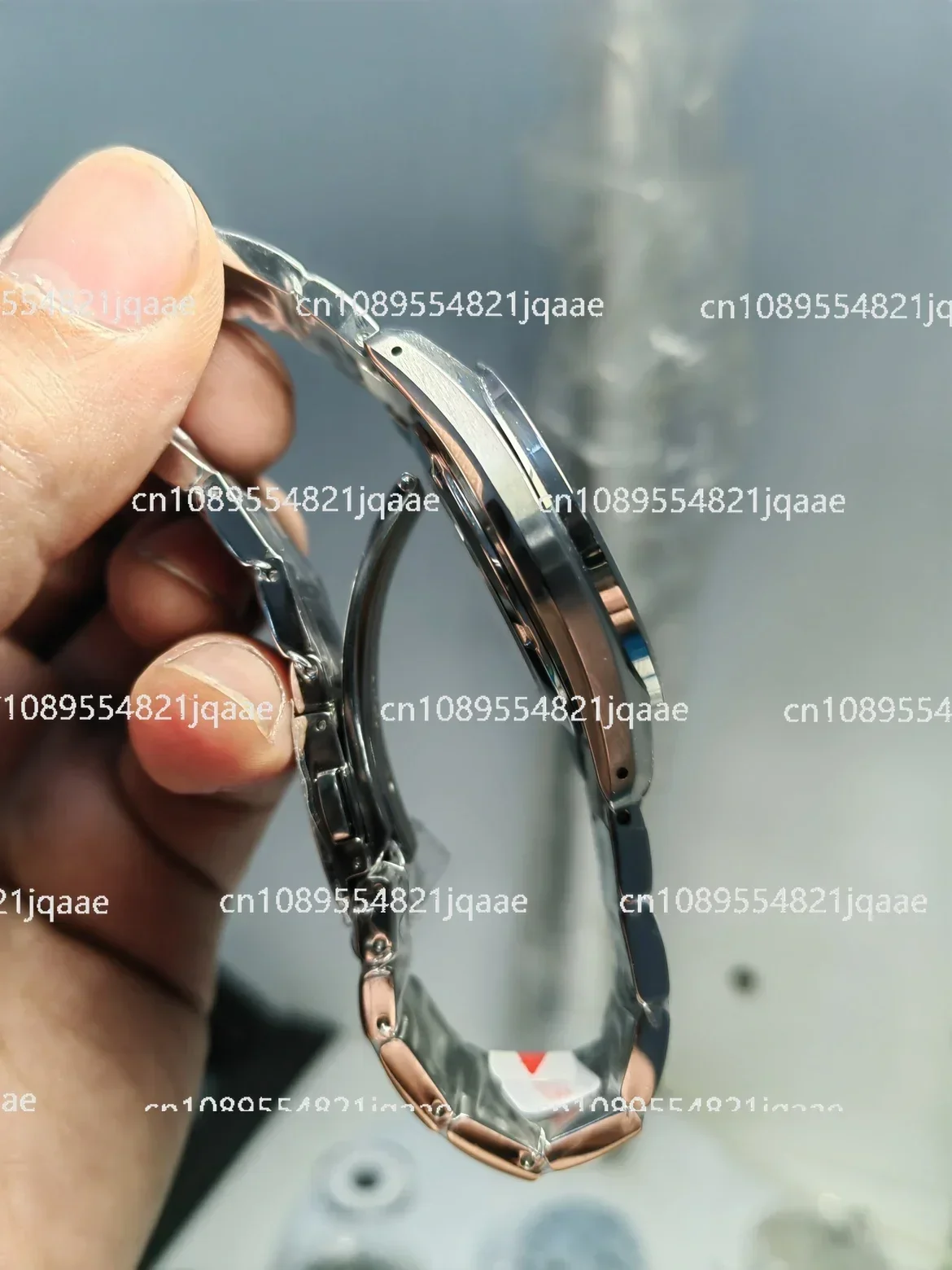 2024 New SBGP017 Clamp Plate Transparent Watch High-end Polished Sapphire Mirror Original Steel Strip, VJ52 Movement