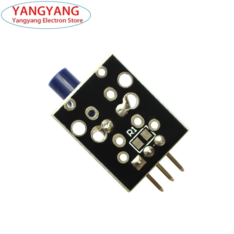 1-5pcs New KY-002 SW-18015P Shock Vibration Switch Sensor Module 3pin 3.3V ~ 5V Alarm Circuit Board