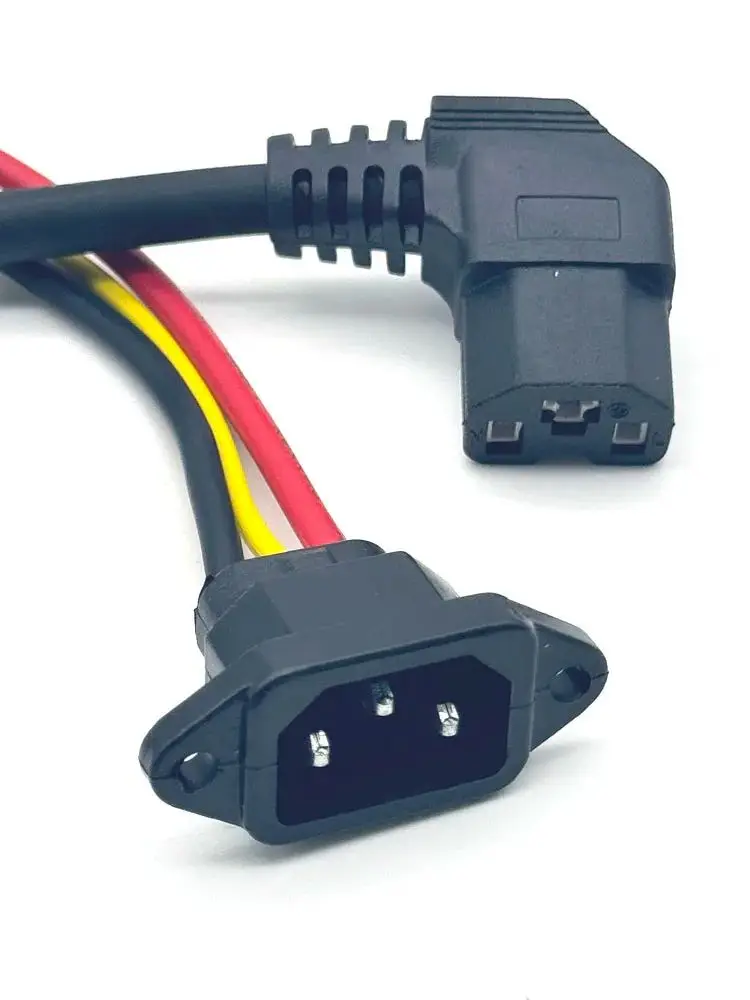 AliExpress LAJQTAO Battery Connector Plug Three Vertical Charging Socket elbow With Wires 10A Cable For 36V 48V Universal E-bike Scooter