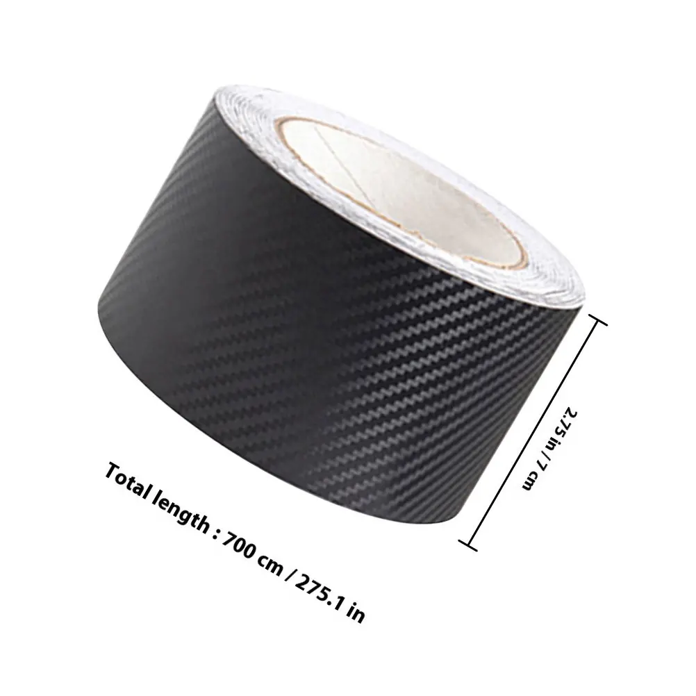 1 Roll Universal Car Door Edge Protector PVC Film Effective Step Scratch Protection Door Sill Trunk Threshold Bumper Guard