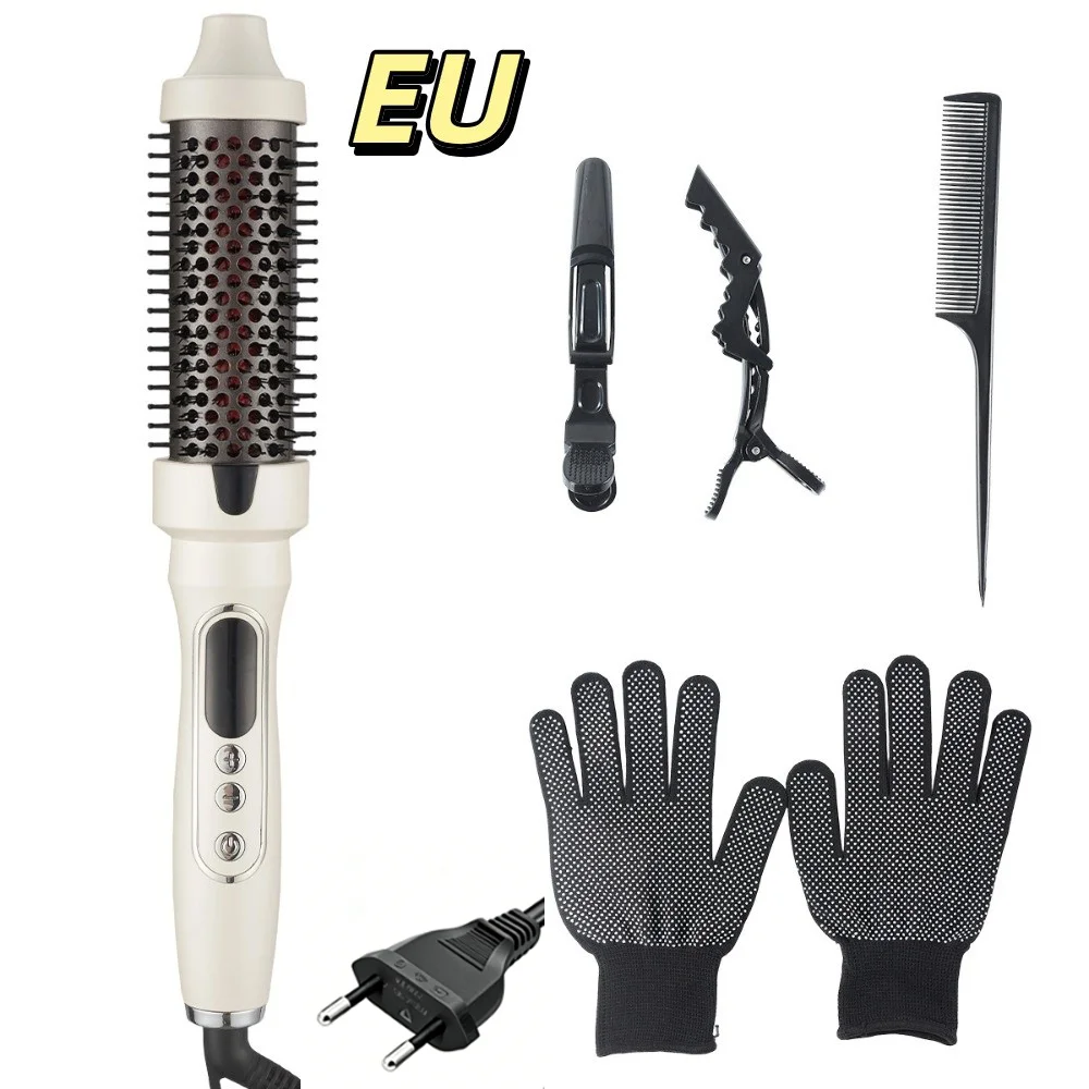 Aliexpress 2 In 1 Hair Styling Comb Straightening Curling Fluffy Volume Hair Care Styling Tool Lightweight Fluffy Volume Hair Styling Brush - Aliexpress Deal