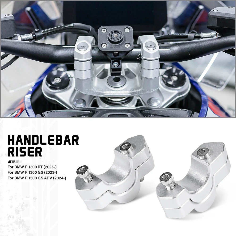 

Handlebar Risers For BMW R1300GS R 1300 GS Adventure gs1300 ADV R1300RT Motorcycle Handle Bar Lift Clamp Extend Adapter Mount