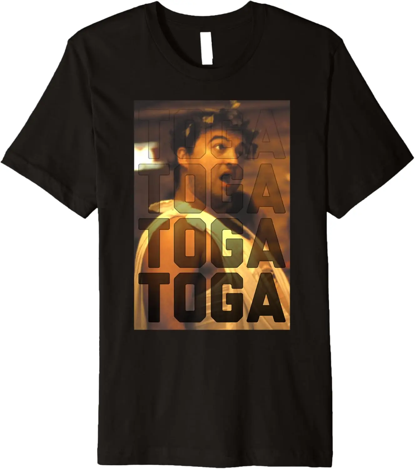 

Animal House Bluto Blutarsky Toga Toga Toga Premium T-Shirt