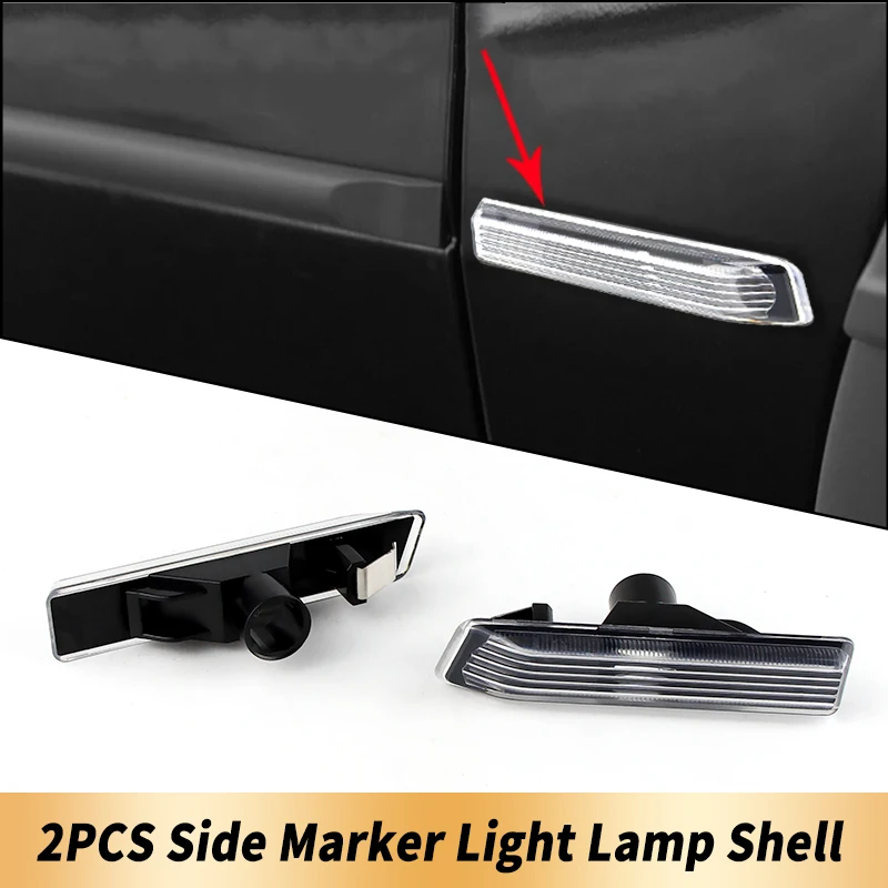 2PCS Car Turn Signal Side Fender Marker Light Lamp Cover Shell Housing Lens Canbus For BMW 3 Series E36 M3 Facelift Model X5 E53