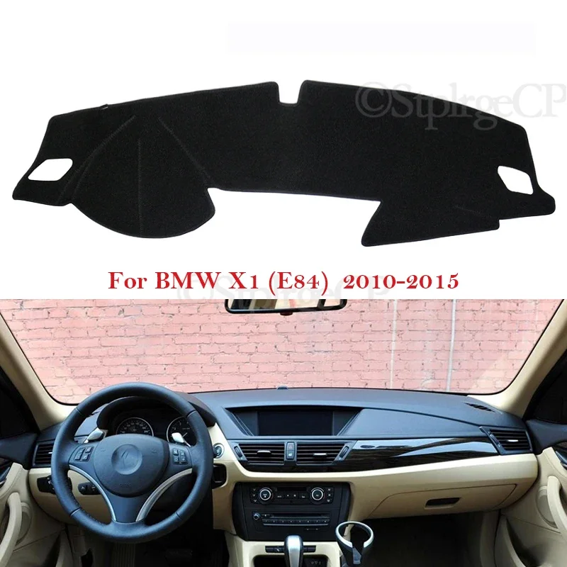 Dashboard Cover Protective Pad for BMW X1 E84 2010~2015 car Accessories Dash Board Sunshade Carpet Anti-UV 2014 2013 2012 2011