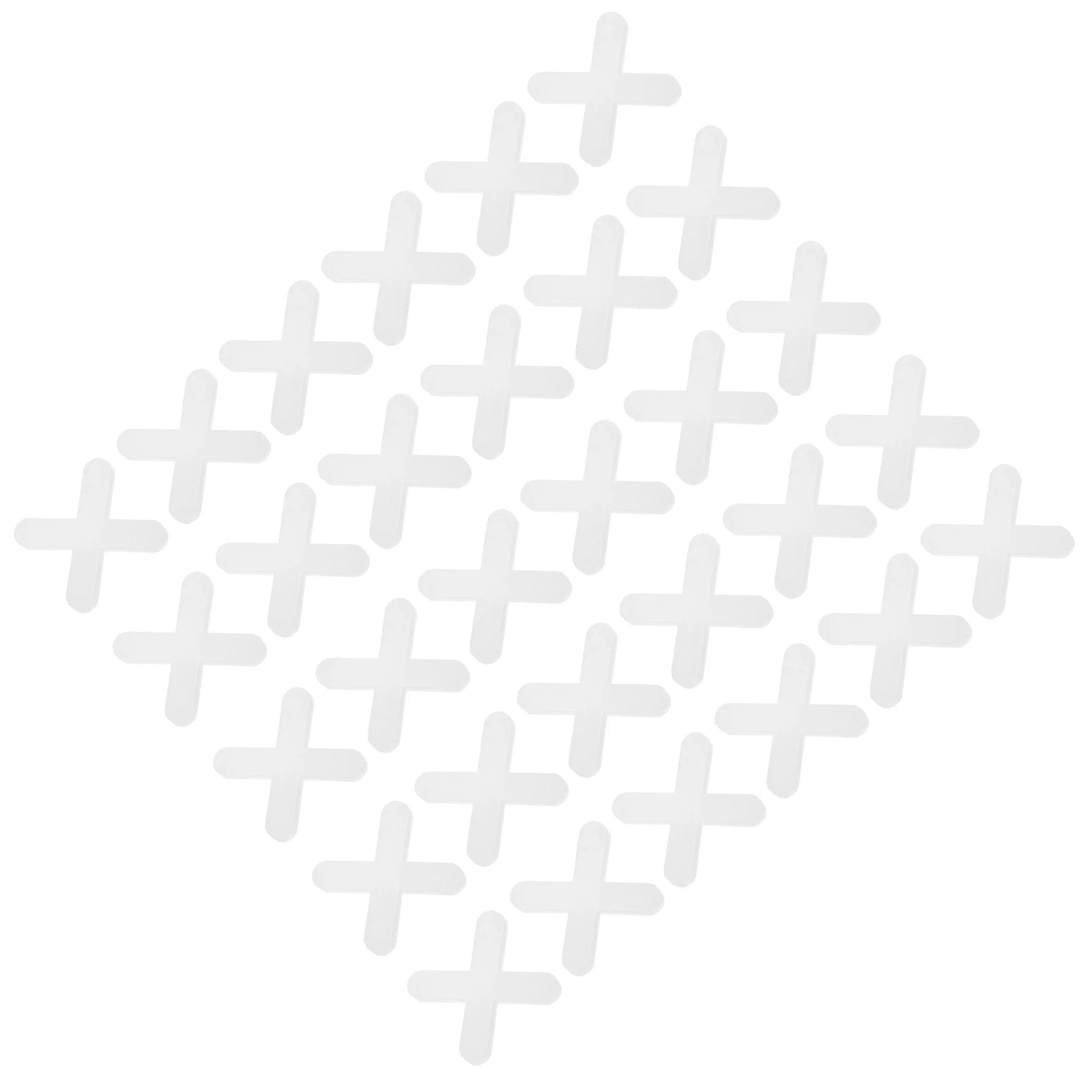 1000Pcs Tile Spacer Plastic Cross Leveling Clips 4Mm Tile Grout Floor Leveling System Deck Spacers Flooring Spacers