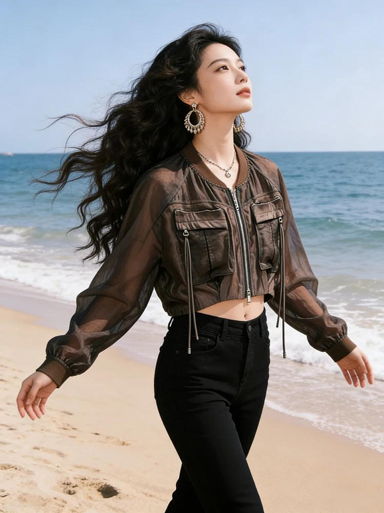 

Fashionable Breathable Thin Women's Sun Protection Clothing Spring 2026 New Style Good Looking Outerwear Commute Style Loose Fit