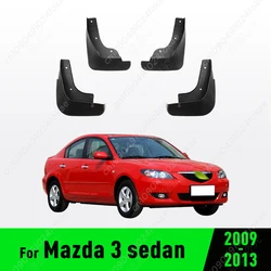 For Mazda 3 sedan 2009 2010 2011 2012 2013 Fender Mudguard Mud Flaps Guard Splash Flap Mudguards Car Accessories