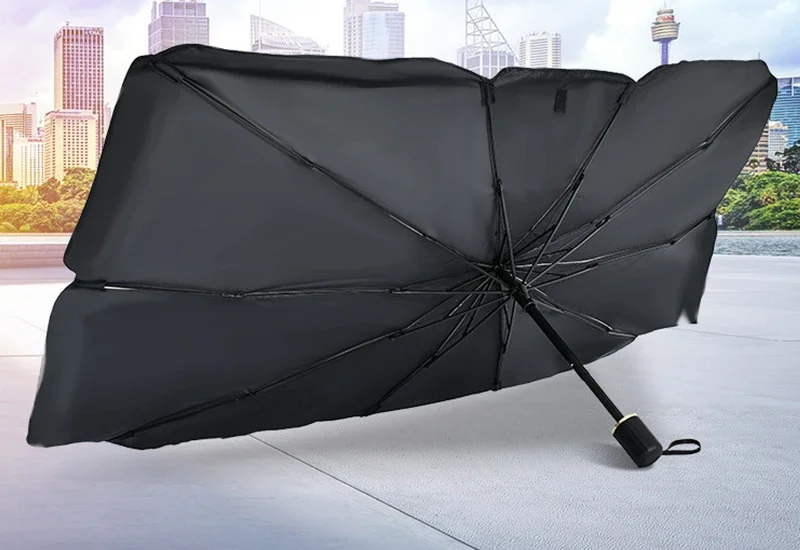 Paraguas de coche parabrisas delantero parasol parasol para Audi Q3 Q5 Q5L Q7 Q8 Q2 A4 B6 B7 A6 C5 C6 Q2 A3 A5 A7 A1 Tt Sline Quattro