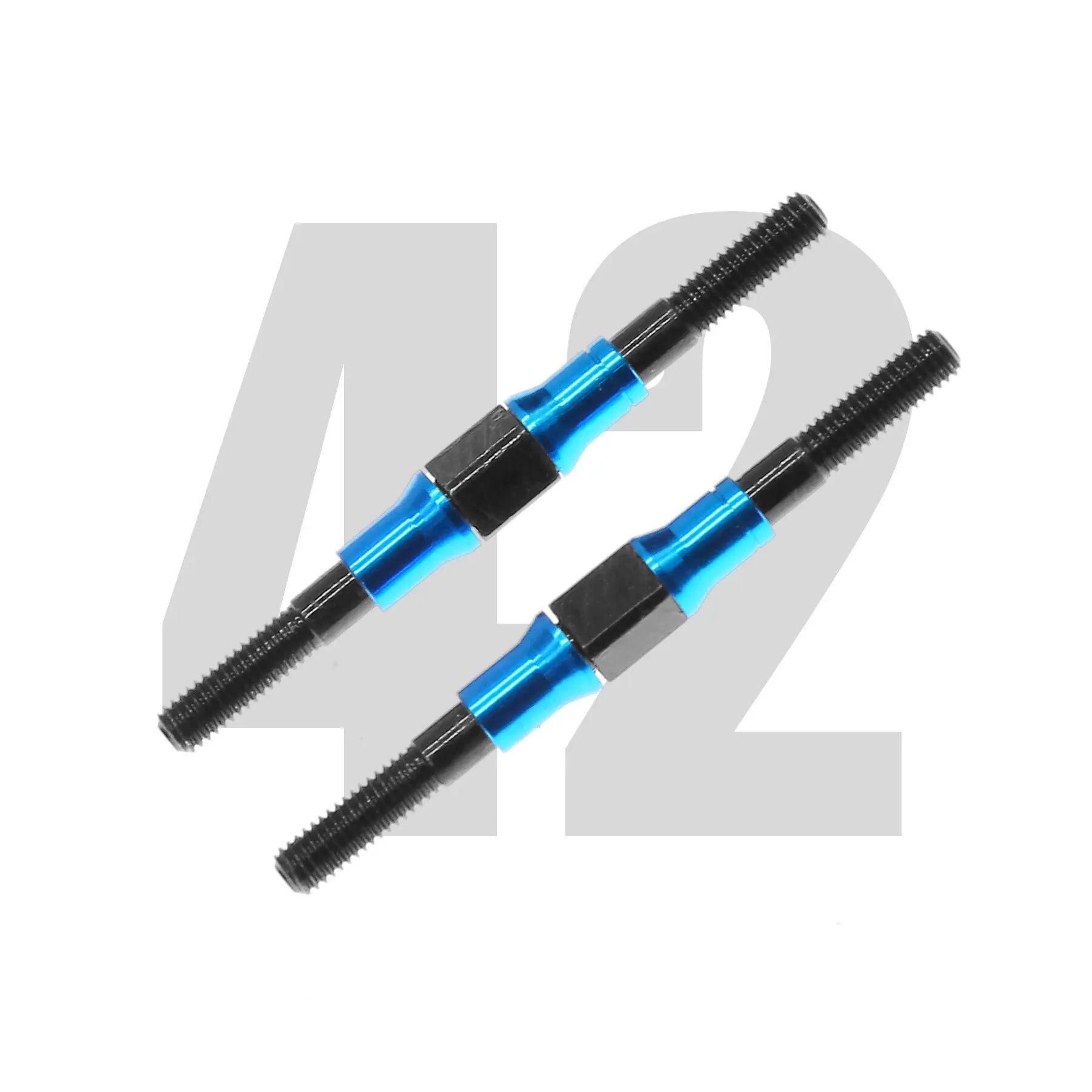 3x18 23 32 42 106 mm Metall-Spannschloss-Set, verstellbare Zehenverbindungsstange für 1/10 Tamiya RC, kompatibel mit den Modellen 53942 58362 58363 – Detail 5