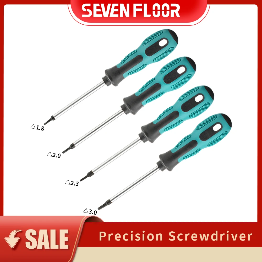 1,8/2,0/2,3/3,0mm Magnetische Dreieck-Schraubendreher-Bits Präzisions-Schraubendreher-Köpfe für Elektrische Geräte Reparatur-Handwerkzeuge