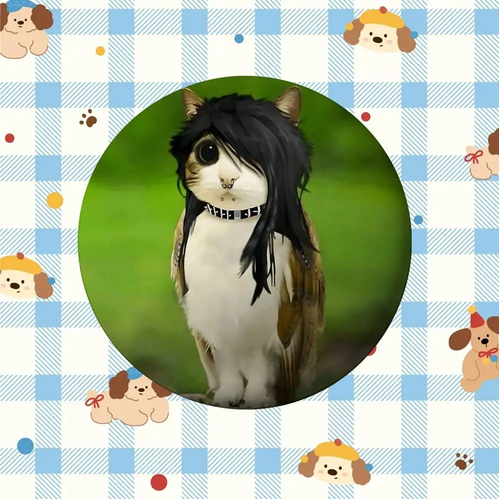 Niedliche Katzen-Memes Meow Kawaii Abzeichen Kreative Blechpins Kreative Zitat-Broschen Kleidung Rucksack Schmuck Geschenk Für – Detail 31