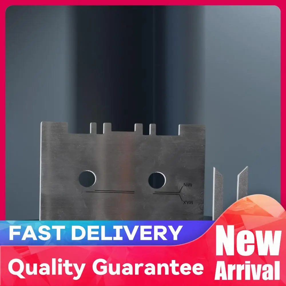 

Механический направляющий калибровочный комплект для головки станка с 2-мя контрольными стержнями из алюминиевого сплава, легко устанавливаемый, серебристый