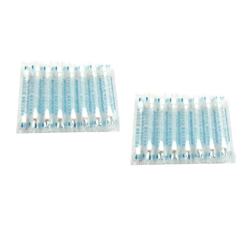 Disposable Sterilizing Cotton Swabs Tip Swabstick Individually Wrapped