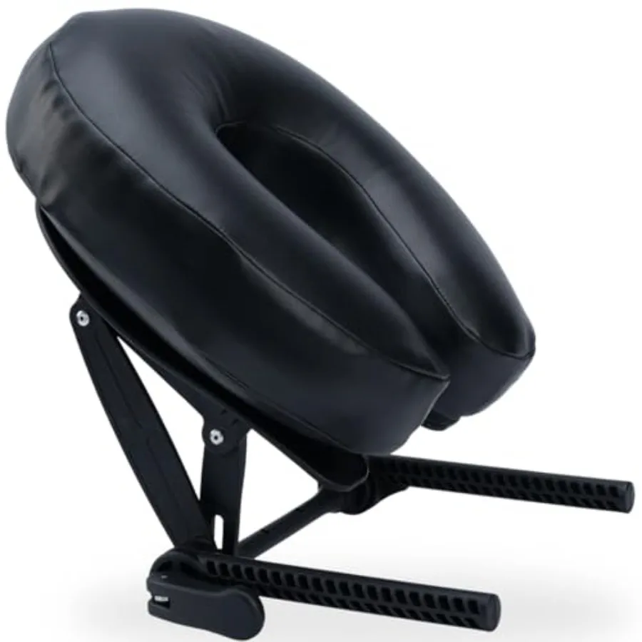 

Massage Face Cradle with Cushion Massage Table Headrest, Fit Most Massage Table, Memory Foam, Adjustable
