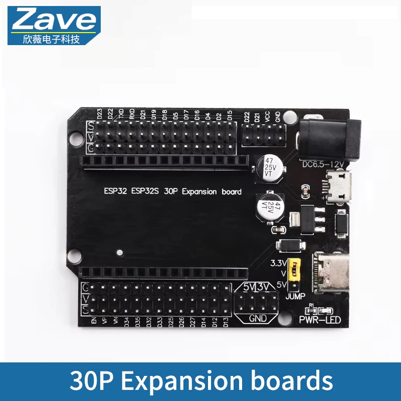 ESP32 WiFi Bluetooth Entwicklungsboard Typ-C Micro USB CP2102 CH340C 30-Pin 38-Pin Dual-Core MCU Modul