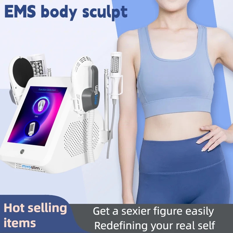 

High Power 6500W 200HZ EMS body Machine EMS+EMT Shaping Therapy Electromagnetic Slimming Shaping, Stimulation Muscle Weight Loss