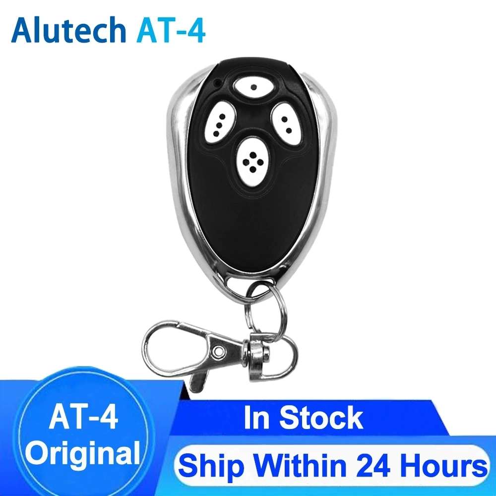 

ALUTECH AN-Motors AT-4 ASG 600 AnMotors ASG1000 AR-1-500 Gate Remote Control Barrier Keychain 433MHz ALUTECH Remote Control