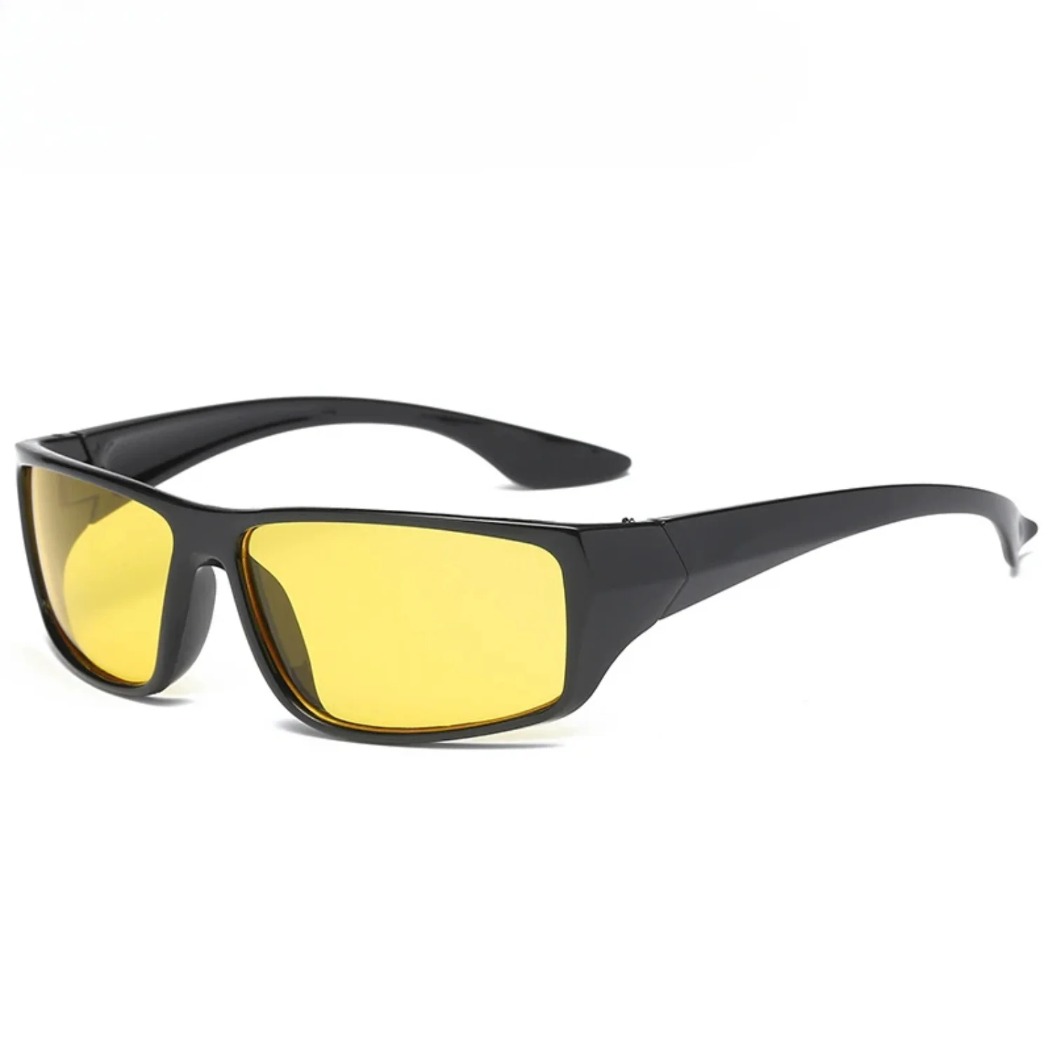 2024  Sunglasses Outdoor Sports Cycling Glasses Night Vision Goggles Yellow Film TV  Cycling Sunglasses Work out Abs Abdominal