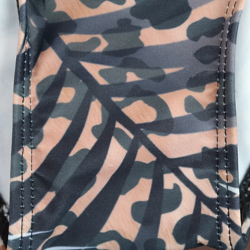 بيكيني رفع المرأة قطعة واحدة المايوه 2025 طباعة الإناث ملابس السباحة البطن التحكم البرازيلي Biquini مايوهات بحر #3