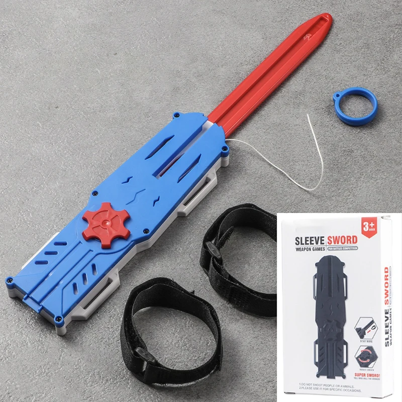 

Интерактивная серия гравитационных редисок для родителей и детей, пластиковый выдвижной скрытый лезвие, меч вбивцы с рукавами, оружие для косплея, ролевая игрушка
