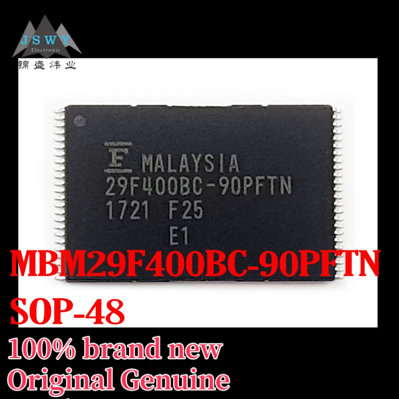 

(3/30 pcs) MBM29F400BC-90PFTN MBM29F400 TSOP48 Integrated Circuit IC In stock Large inventory Free shipping