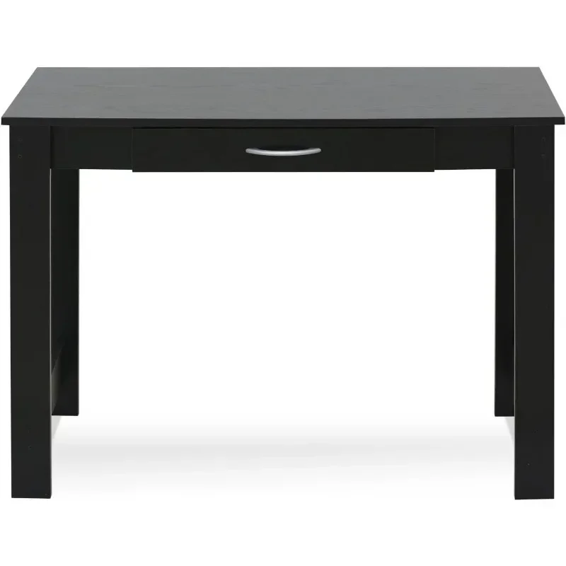 Writing Desk for Residential Use with DrawerBlack, Large