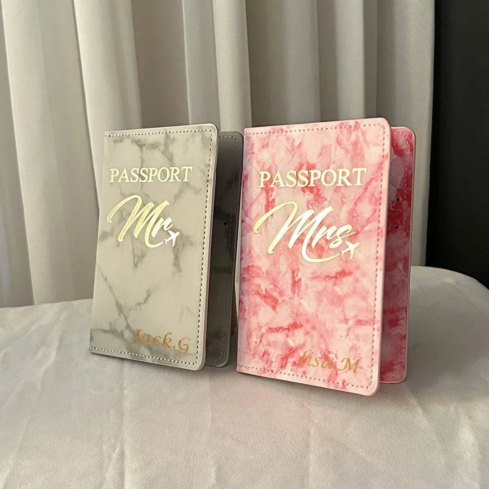 Personalised Passport Holders Mr MrsWedding Engagement Travel Gift Destination Wedding Honeymoon Valentines Gift