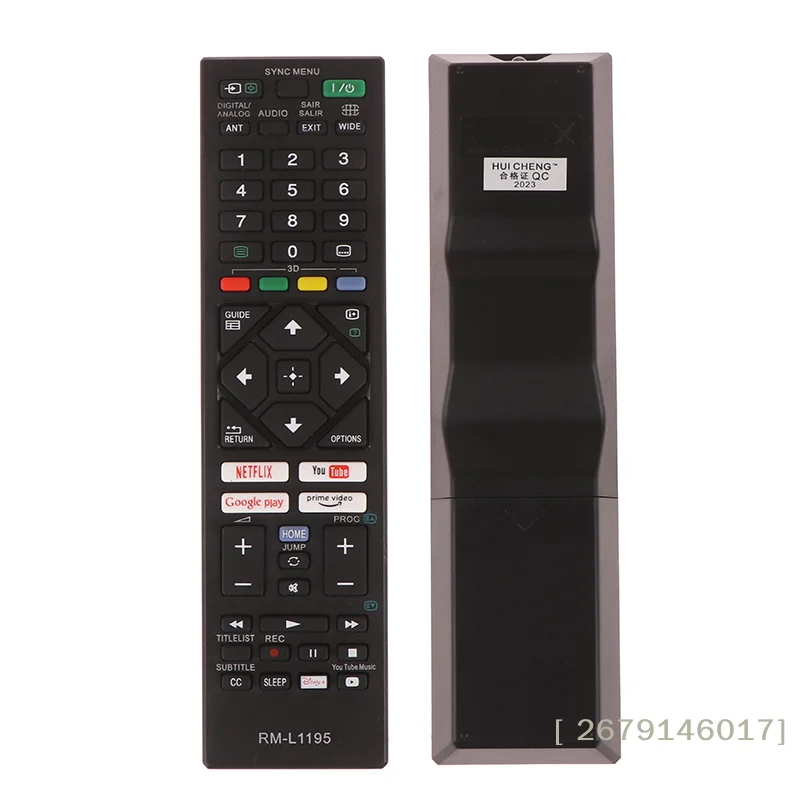 【YY26】Control remoto universal para televisor inteligente, compatible con todos los televisores LCD LED Bravia RM-L1195 RM-YD005 RM-YD092 RM-YD089 RM-YD103
